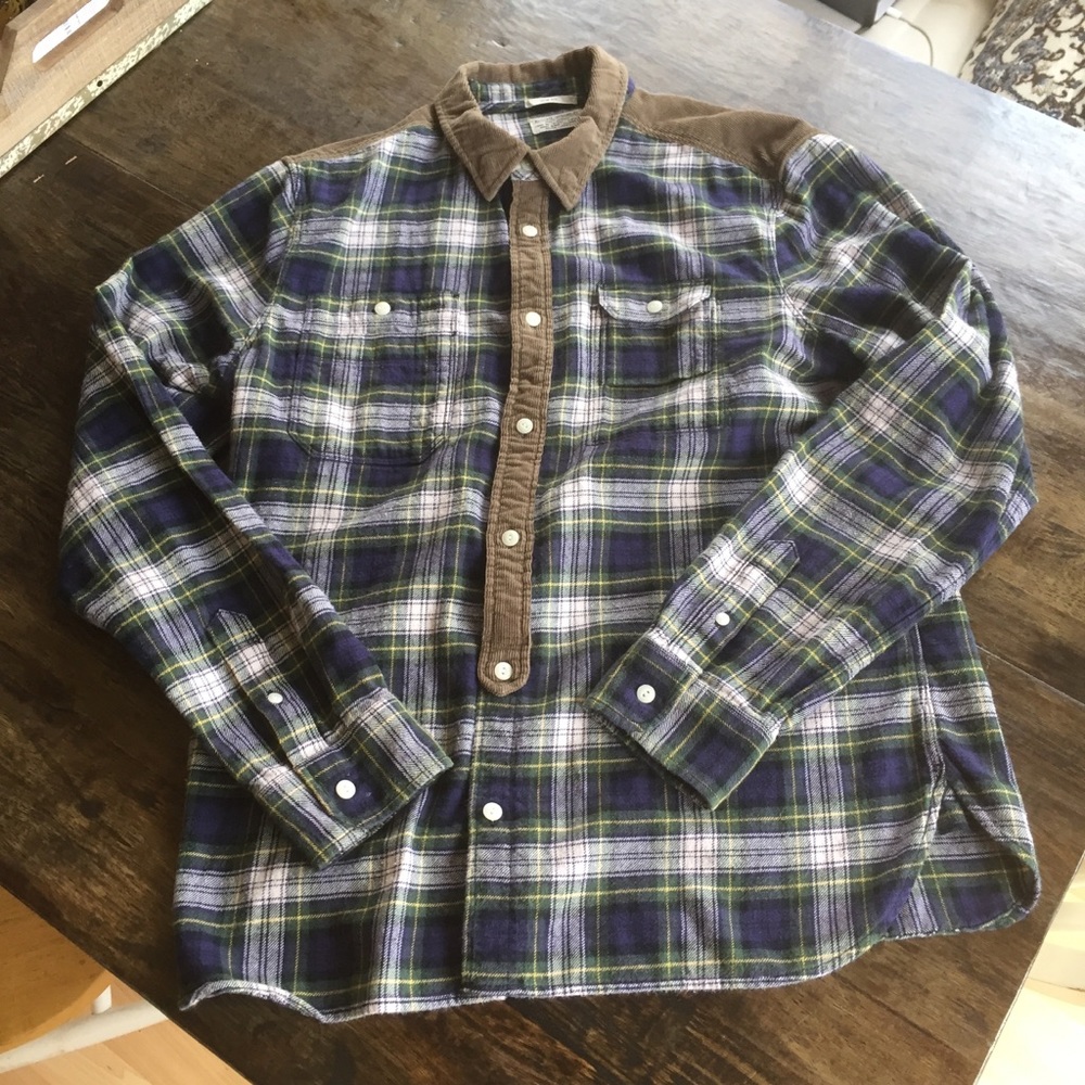Allsaints Exmoor flannel shirt, insane details!